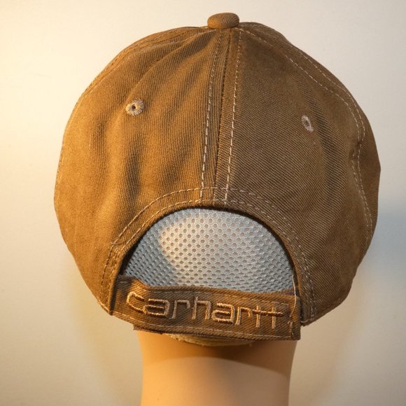 Carhartt Adjustable Baseball Hat Cap - Brown - Picture 3 of 5